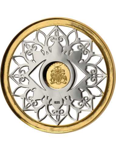 OCCHIO PROTETTIVO Simboli di Vita Moneta d'oro e d'argento da 10$ Barbados 2024 - Coins & More - Barbados
