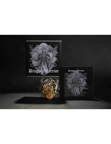 ETERNAL DRAGON GUARDIAN ANGEL OF THE SACRED CELESTIAL REALMS 2 Oz Antique Silver Coin 2000 Francs Cameroon 2025 - Coins & Mor...