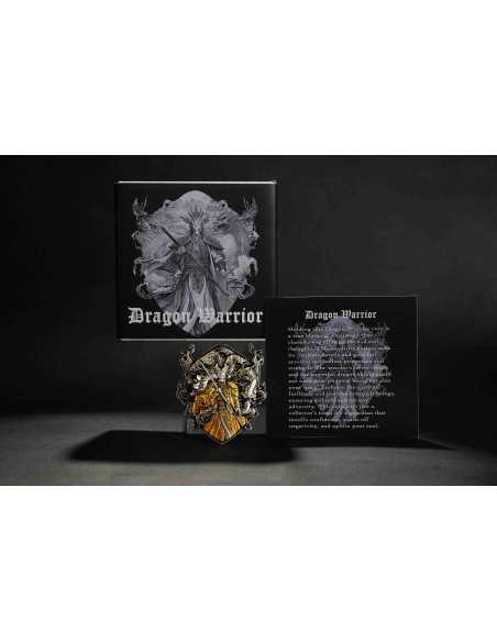 DRAGÓN ETERNO ÁNGEL GUARDIÁN DE LOS SAGRADOS REALES CELESTIALES 2 Oz Moneda de Plata Antigua 2000 Francos Camerún 2025 - Coin...