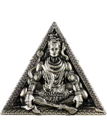 SHIVA Trimurti Guardians of the Universe 3 Oz Silbermünze 3000 Francs CFA Kamerun 2025 - Coins & More - Kamerun
