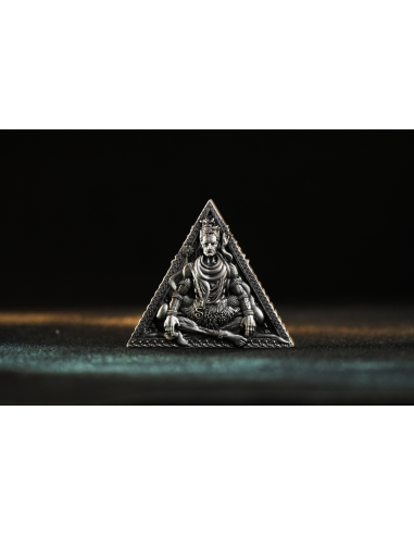 SHIVA Trimurti Guardians of the Universe 3 Oz Silbermünze 3000 Francs CFA Kamerun 2025 - Coins & More - Kamerun