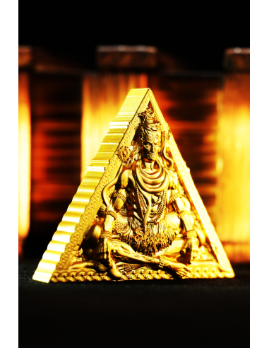 SHIVA Oro Dorado Trimurti Guardianes del Universo 3 Oz Moneda de Plata 3000 Francos CFA Camerún 2025 - Coins & More - Camerún