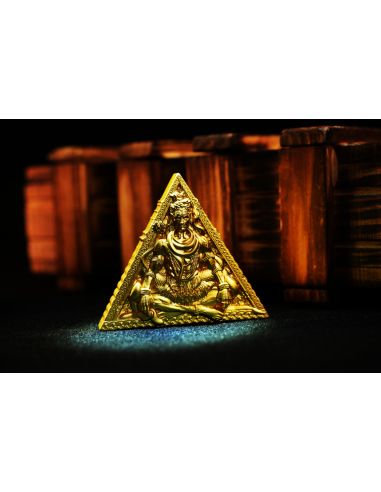 SHIVA Gold vergoldet Trimurti Wächter des Universums 3 Oz Silbermünze 3000 Francs CFA Kamerun 2025 - Coins & More - Kamerun