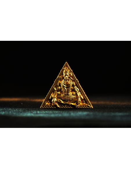 SHIVA Gold vergoldet Trimurti Wächter des Universums 3 Oz Silbermünze 3000 Francs CFA Kamerun 2025 - Coins & More - Kamerun