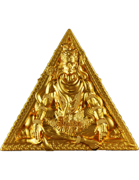 SHIVA Oro Dorado Trimurti Guardianes del Universo 3 Oz Moneda de Plata 3000 Francos CFA Camerún 2025 - Coins & More - Camerún