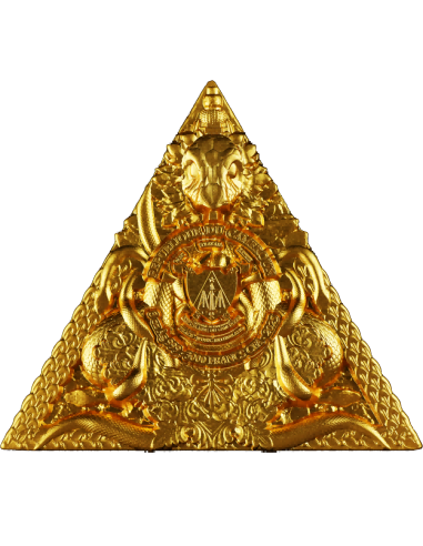 SHIVA Oro Dorado Trimurti Guardianes del Universo 3 Oz Moneda de Plata 3000 Francos CFA Camerún 2025 - Coins & More - Camerún