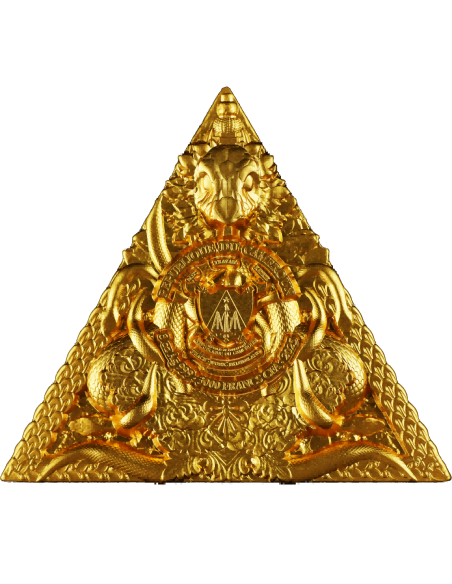 SHIVA Oro Dorado Trimurti Guardianes del Universo 3 Oz Moneda de Plata 3000 Francos CFA Camerún 2025 - Coins & More - Camerún