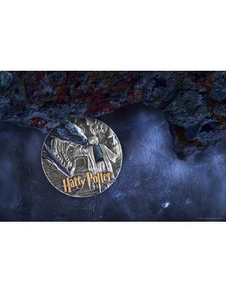 HARRY POTTER E LA CAMERA DEI SEGRETI Moneta d'argento da 200g 15$ Niue 2024 - Coins & More - Niue