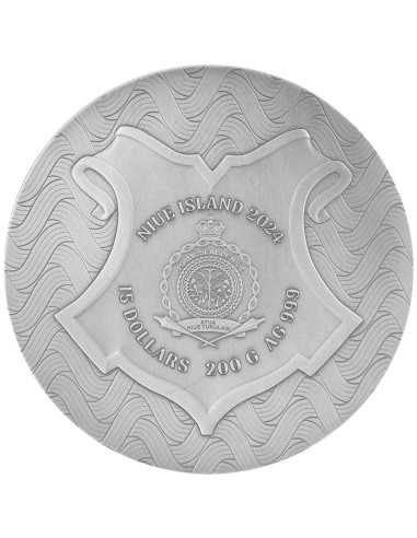 HARRY POTTER Y LA CÁMARA DE LOS SECRETOS 200g Moneda de Plata 15$ Niue 2024 - Coins & More - Niue
