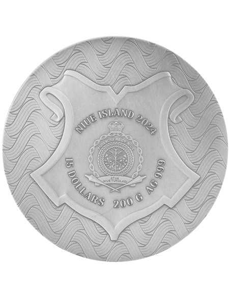 HARRY POTTER E LA CAMERA DEI SEGRETI Moneta d'argento da 200g 15$ Niue 2024 - Coins & More - Niue