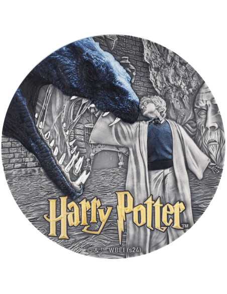 HARRY POTTER ET LA CHAMBRE DES SECRETS Pièce de 200g en argent 15$ Niue 2024 - Coins & More - Niue