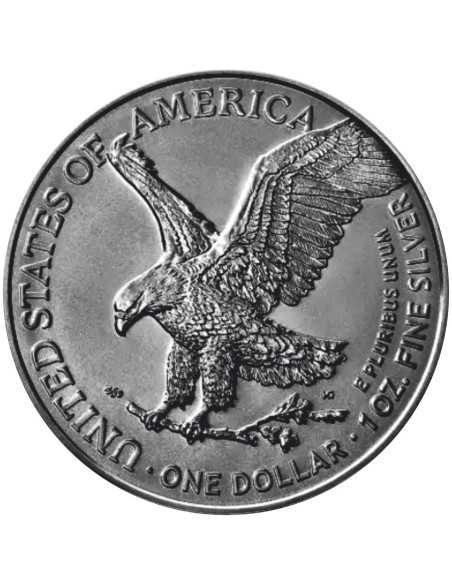KNIGHT OF THUNDER Cavalieri d'onore American Eagle 1 Oz Silver Coin 1$ USA 2024 - Coins & More - Usa