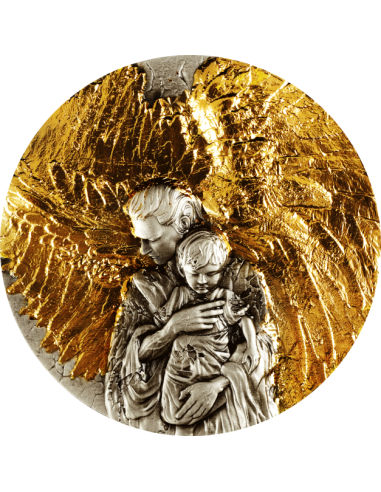 SAN SARIEL Arcangelo 2 Oz Moneta d'Argento Antica 2000 Franchi Camerun 2025 - Coins & More - Camerun
